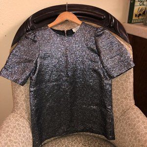 Kate Spade All That Glitters Top Sparkles! Sz 0
